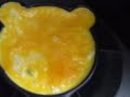 Omelet made with Mr. bear\