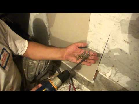 how to repair torn drywall