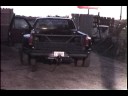 chevy 454 dually 4x4 k30 pulling tree stump roots