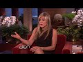 while she was co-hosting, ellen called jen out on a private video she took of a hollywood legend.