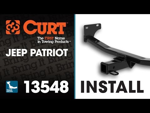 how to install hitch on jeep patriot