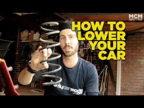 how to fit eibach springs