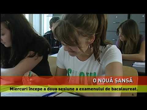 Miercuri începe a doua sesiune a examenului de bacalaureat