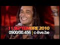 yannick noah ambiance le stade roi baudouin 11 septembre 2010 0900/00.456* www.yannicknoahaustaderoibaudouin.com *0,50?/min