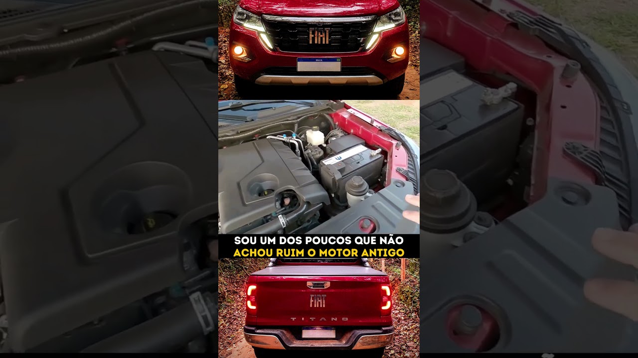 Bora conhecer o cofre do motor da Fiat Titano! #fiattitano