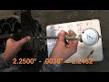Blueprint 105 - Main Bearing Oil Clearances