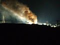 Heraklion power plant fire 2