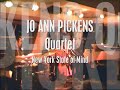 the texas-born jazz singer jo ann pickens performs the billy joel's song live in paris (2007) accompanied by her trio dravigny/boutinaud/reininger