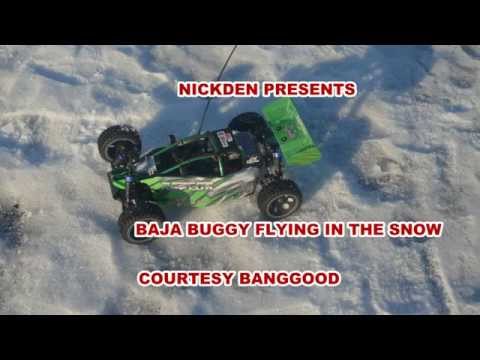 THE BUGGY FLYING IN THE SNOW