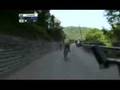 Spectacular Cycling Crash Schleck Switzerland '08!