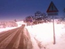 Sneeuwrit over de hei van Assel Sneeuwrit over de hei van Assel