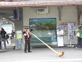 Alphorn player Alphorn player