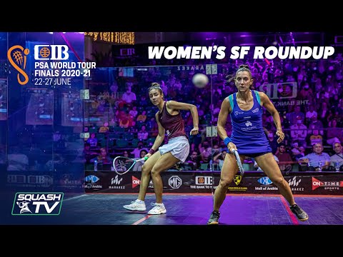 Squash: CIB PSA World Tour Finals 2020-21 - Women's Semi Final RoundUp