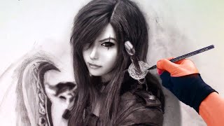 Drawing Realistic Katarina - League of Legends