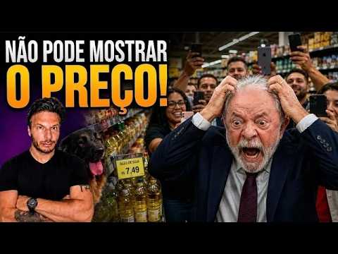 SENTIU LULA TENTA PROIBIR VÍDEOS DE PREÇOS NOS SUPERMERCADOS MAS O POVO DOBRA A APOSTA