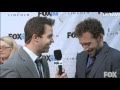 TJ Thyne @ Fox Fall Party red carpet interview 9/13/2010