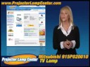 Mitsubishi 915P020010 TV Lamp