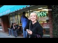 Melissa Rauch chats with her mom over the phone