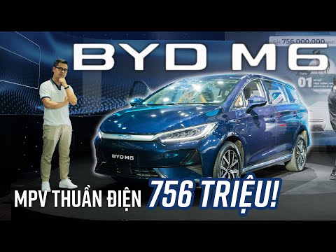 BYD M6: 756 Triệu, 7 chỗ, chạy 420km 1 lần sạc, nhưng đắt hơn Xpander!