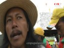 Entrevista a Feliciano valencia despues de la reunion de la Minga con el gobierno