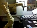 Kawasaki FS10E robot with RFA-Vision loading Mazak milling m Kawasaki FS10E robot with RFA-Vision loading Mazak milling m