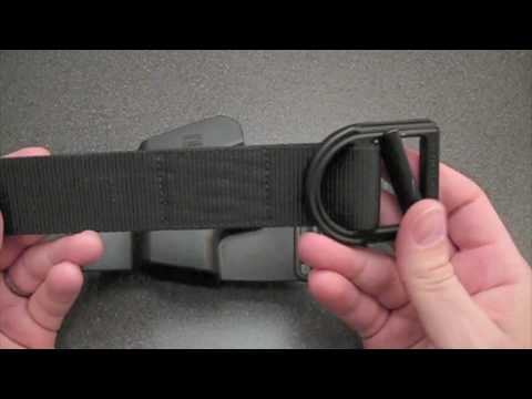 how to fasten a nylon belt