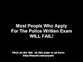 Pass The Police Exam Pass The Police Exam