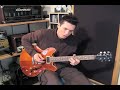Aynsley Lister playing to B.B. King style track