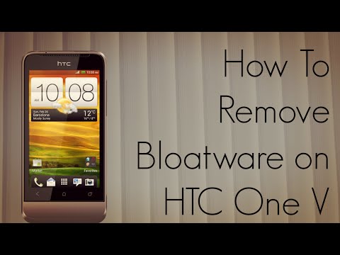 how to delete facebook from htc one v
