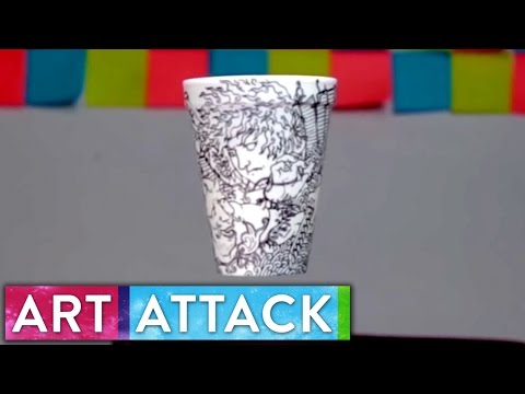 cool art - Cheeming Boey is a Malaysian artist. Primarily known only as Boey - and he's amazing at creating artwork out of Styrofoam Cups. Watch him work in glorious ti...