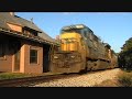 Southbound CSX A-746 Through Auburn, Al
