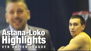 Ойын шолу ВТБ Бірыңғай лигасы: «Астана» vs «Локомотив Кубань»