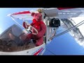 Go Teddy! by R/C airplane in snow HDV video
