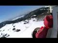 Go Teddy! by R/C airplane in snow HDV video