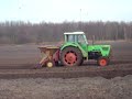 Deutz Fahr Agrotron 150 met Lemken Smaragd
