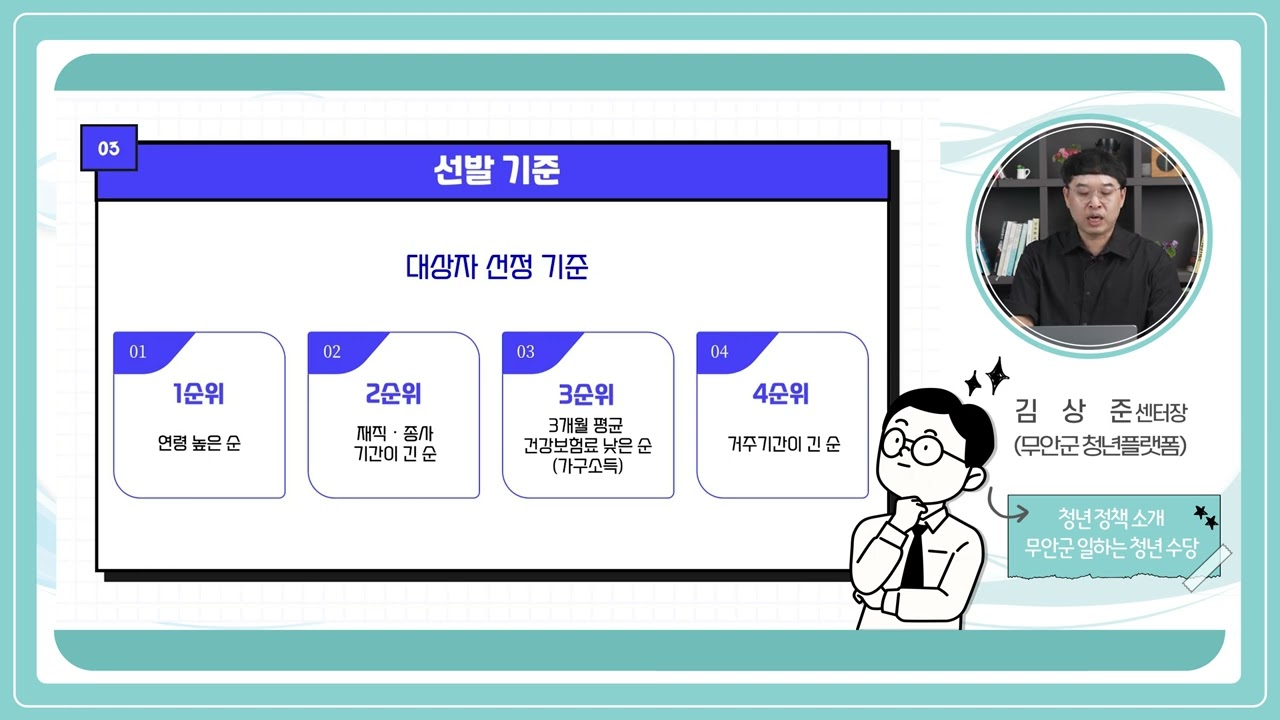 무안군 일하는 청년 수당