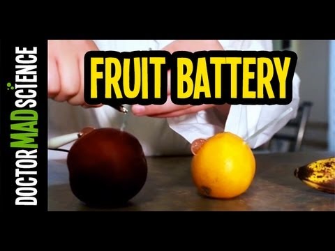 how to fruit battery