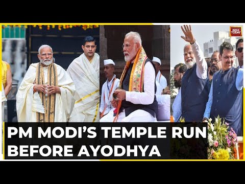 PM Modi's Visit To Temples Across India Ahead Of Ram Mandir Inauguration | India Today News