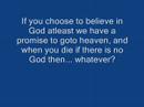 athiesm vs  godly beliefs the risks 