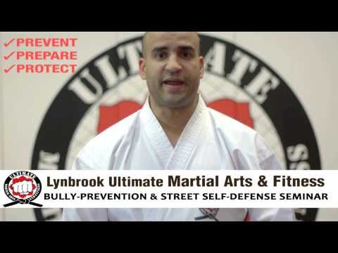 Bully Prevention & Self Defense Seminar for kids of all ages!