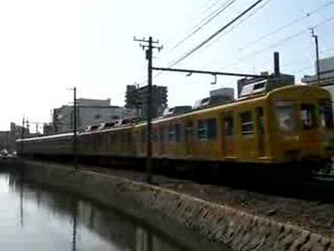 Kotoden Kotohira Line Train1100*2+1200*2
