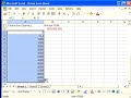 Creating a Data Table in Excel