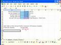 Creating a Data Table in Excel