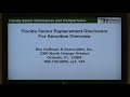 Florida Senior Replacement Disclosure, Part 1 of 2