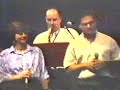 reencontro do grupo semente, em 1996, na igreja evang�lica projeto ra�zes - s�o paulo
(nelson bomilcar, jorge camargo, gerson ortega, h�lio campos, marcos monaco, edy chagas, carla bomilcar, sonia pimenta, malu campos, miriam ortega, liliam chagas)