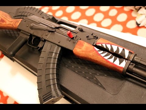 how to paint an ak 47