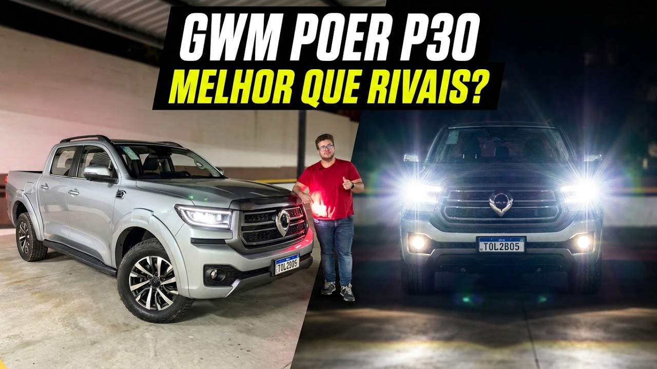 TESTE NOTURNO GWM POER P30 TRAIL 2026