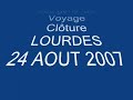 LOURDES FIN DU PELERINAGE DES GITANS ET DES GENS DU VOYAGE