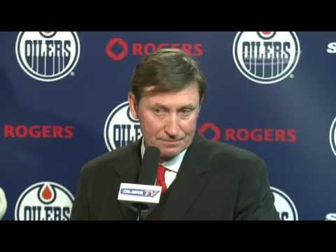 LIVE: Wayne Gretzky Media Availability (during 1st Intermission)
