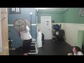 Click here to watch this video Light Weight (225lb) Olympic Goodmorning, Performed by Sport Performance Guru, Marc Hordon